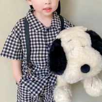 British hanging performance suit for boys and girls baby accessories clip suspender clip watch tie pants childrens belt kindergarten