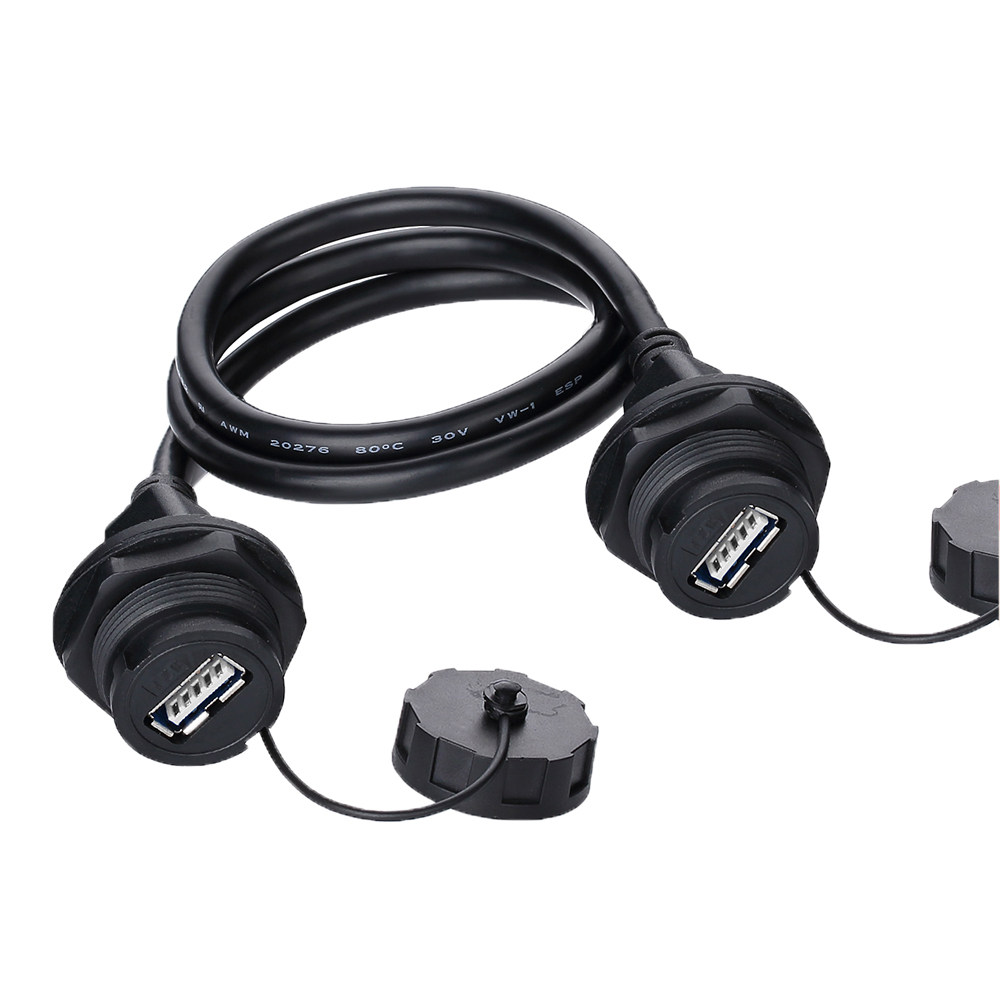 凌科YU-USB2.0防水航空插头怎么选？2026年工业连接新标准来了