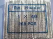 Copper single row needle 1*40 2 54MM pitch 40P needle length 11 2MM straight needle (a pack of 200)