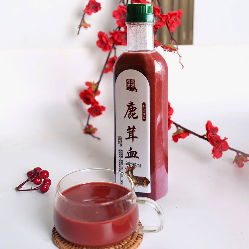 Northeast Fresh Antler Blood High Concentration Fresh Content High Wine Refreshing 500ml Brew Male