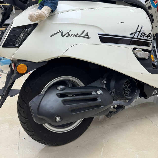 New continent Honda NS125LA modified accessories exhaust cover retro exhaust pipe cover non-destructive installation anti-scalding cover