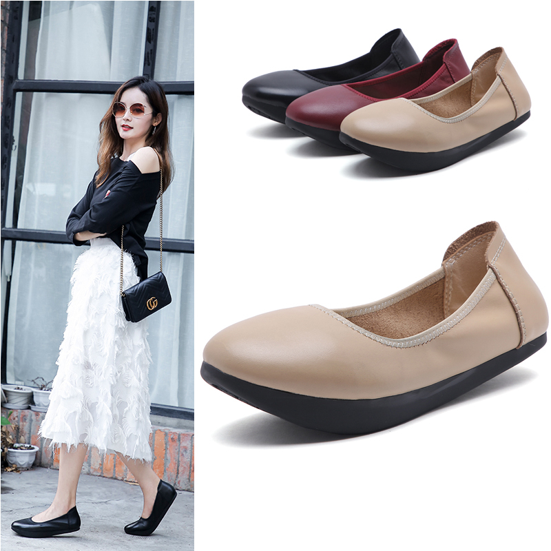 Women's Negative Heel Shoes for Lumbar and Pelvic Forward Tilt Correction, Single Shoes for Correcting K-Shaped Posture, Suitable for Spring and Autumn, Inverted Heel Posture Correction Shoes for Hunchback and Reverse Walking