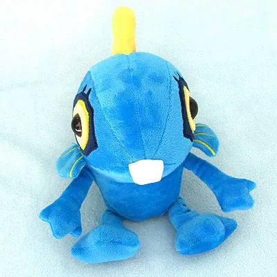 World of Warcraft wow xung quanh màu xanh ngư dân bé plush doll trò chơi xung quanh đồ chơi vật lý