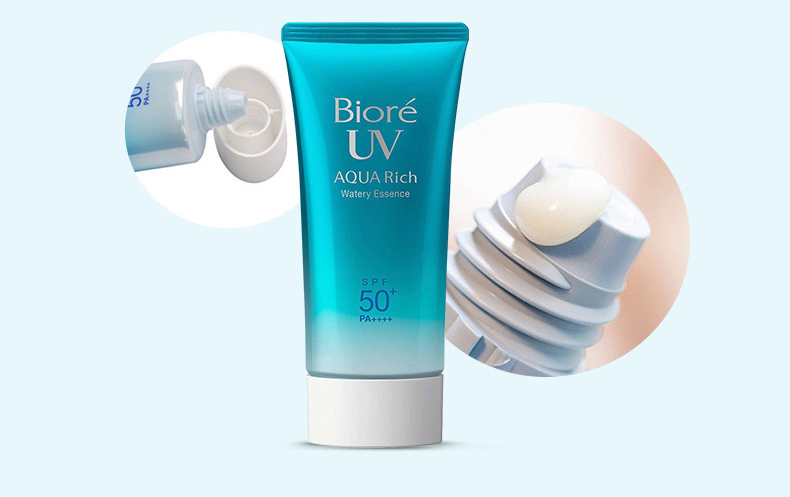 Kem chống nắng Biore / Bio Soft Kem dưỡng ẩm cách ly mùa hè tươi mát Cơ thể ngoài trời chống mồ hôi 50g * 2 gói kem chống nắng cho da dầu nhạy cảm