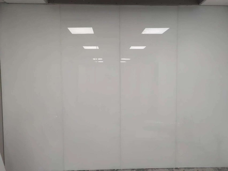 Shanghai Tempered Glass Painted Glass Background Wall Whiteboard Glass Writing Board Various Painted Glass Professional Installation