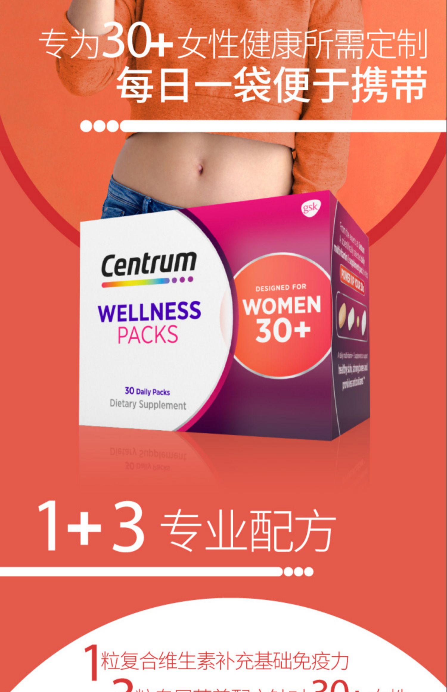 Centrum善存综合营养包