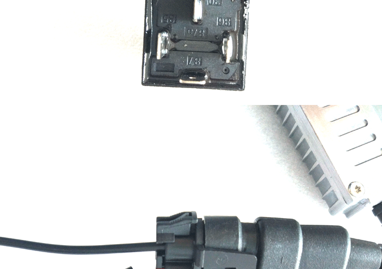 Xe máy biến nhóm ánh sáng xenon đèn HID ống điều khiển ống kính xa và gần chùm ánh sáng tiếp sức 12 V dòng ổn định đèn pha siêu sáng cho airblade 125