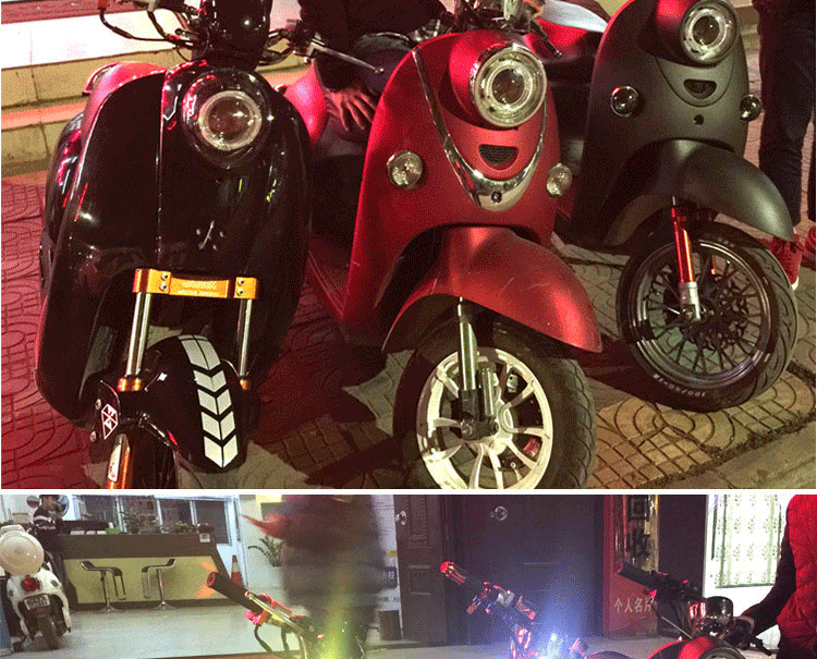 AES HD Sea 5 kéo ống kính đôi Xenon ống kính Q5 ống kính Angel không phá hủy lắp đặt Bộ đồ mắt cá H7 / H1 - Đèn HID xe máy đèn pha led xe máy 35w	