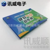 Открытка, электронный цифровой настольный календарь, делается под заказ, 7 дюймов, MP4