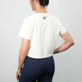 XPODIUM Модная комфортная дышащая летняя сверхлегкая футболка с коротким рукавом для спортзала для тренировок для отдыха, круглый воротник