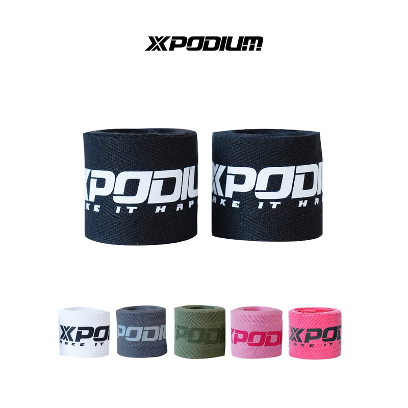 Xpodium Fitness Wrist Wrap Sprain Wristband Bench Press Weightlifting Dumbbell Sports Bandage Strap Compression Protection