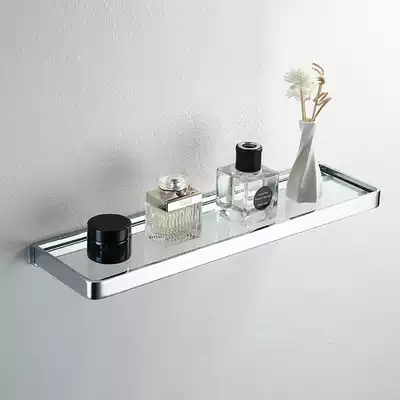 Export to Germany powder room all-copper single-layer shelf cosmetics rack high-end bathroom bathroom hardware pendant