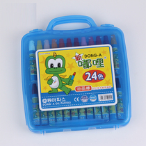 South Korea East Asia oil painting stick Xinduli 24-color oil painting stick boxed student color crayons for kindergarten