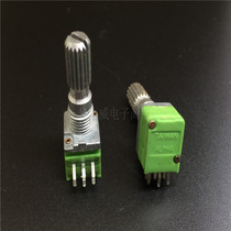 097 PRECISION SEALED AUTOMOTIVE POWER AMPLIFIER DOUBLE POTENTIOMETER B10K HANDLE LENGTH 20MM FLOWER SHAFT TAIWAN AIHUA ALPHA