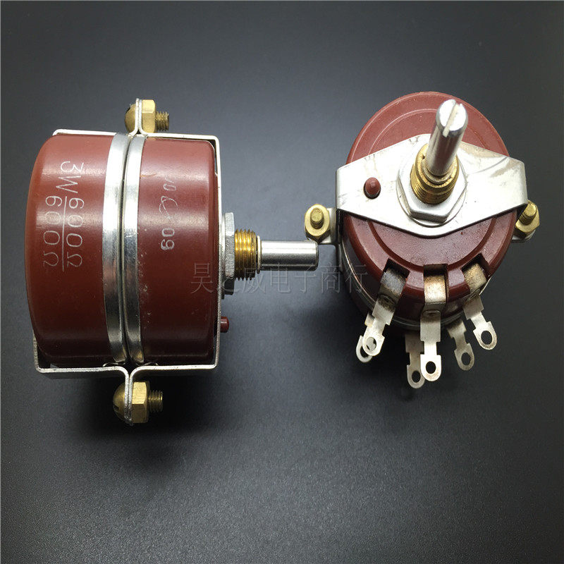 WX230 3W600 Euro DUPLEX SINGLE TURN WIRE WOUND potentiometer HANDLE LENGTH 25MM