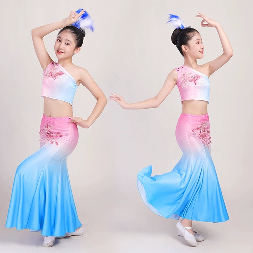 Детский костюм, детская юбка, рыбий хвост