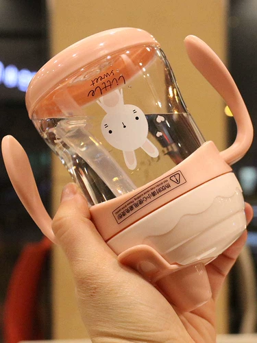 Детская бутылочка для кормления со стаканом, чайная чашка для тренировок, детский стакан, 6 мес.