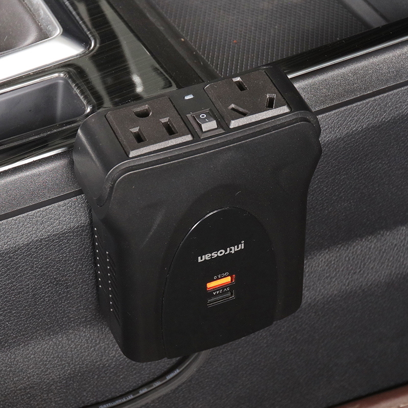 Car inverter 12v volt to 220v converter Multi-function high-power power supply Car socket inverter