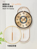 Kangbas Silent Living Room Wall Clock, Modern, Simple, Elegant, High-End, Creative, Fashionable Clock, Decorative Wall Swinging Clock