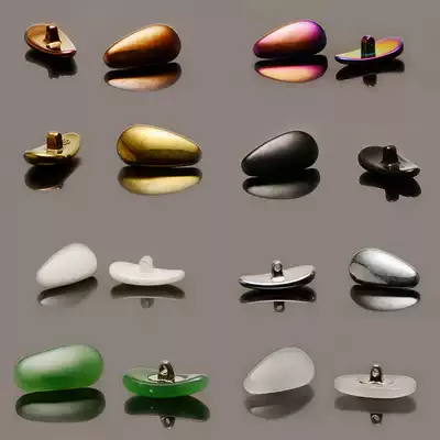 Pure titanium non-slip nose holder Glasses accessories Jade nose pad Japanese ceramic blade anti-indentation glasses frame bracket air cushion