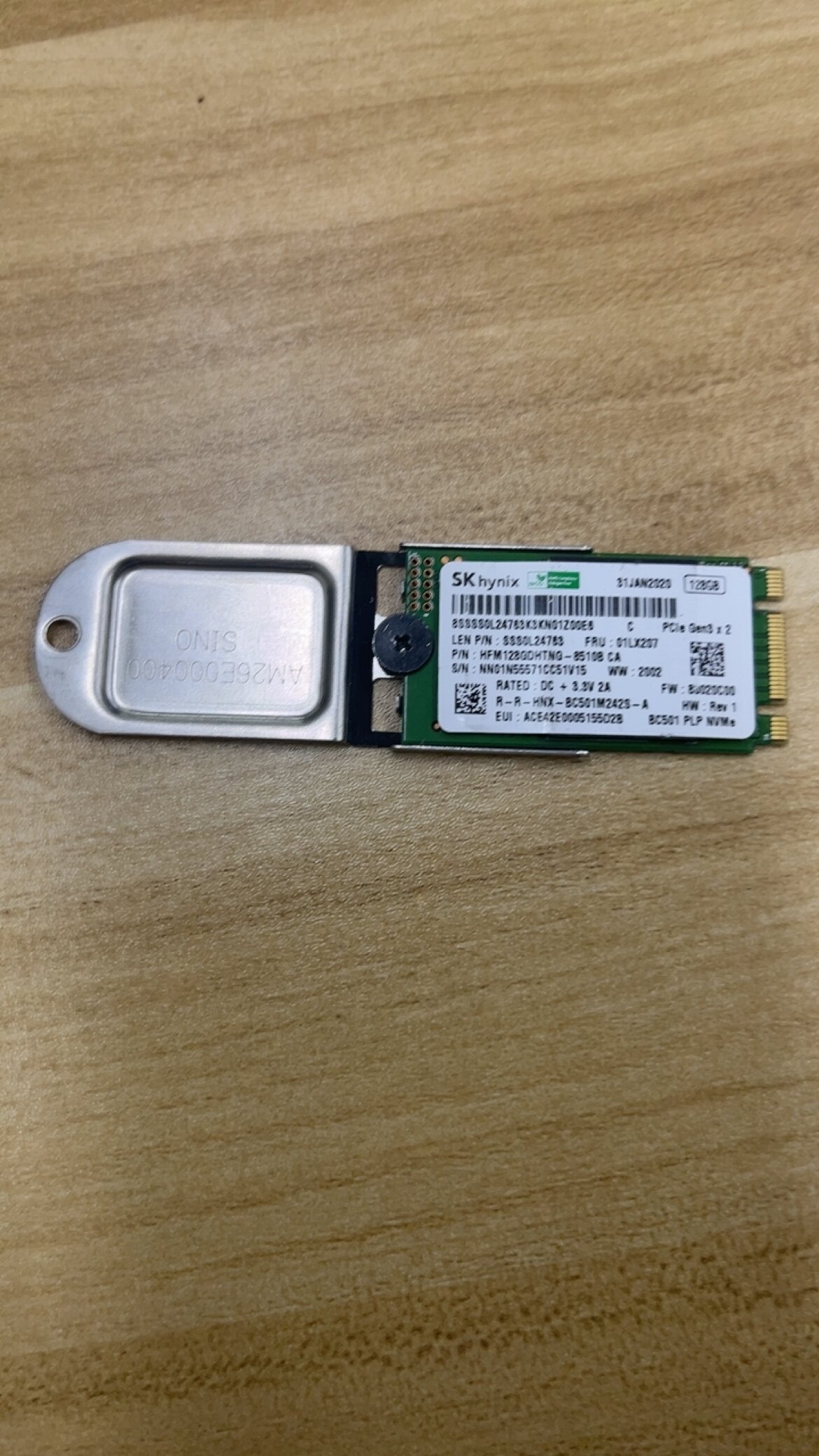 Sk Hynix Bc501 128g 256G.2242Nvme Desktop Laptop Solid State Drive Ssd