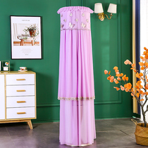 New purple fabric air conditioning cover cabinet Machine round lace start-up does not take vertical cylindrical Gree Midea Haier