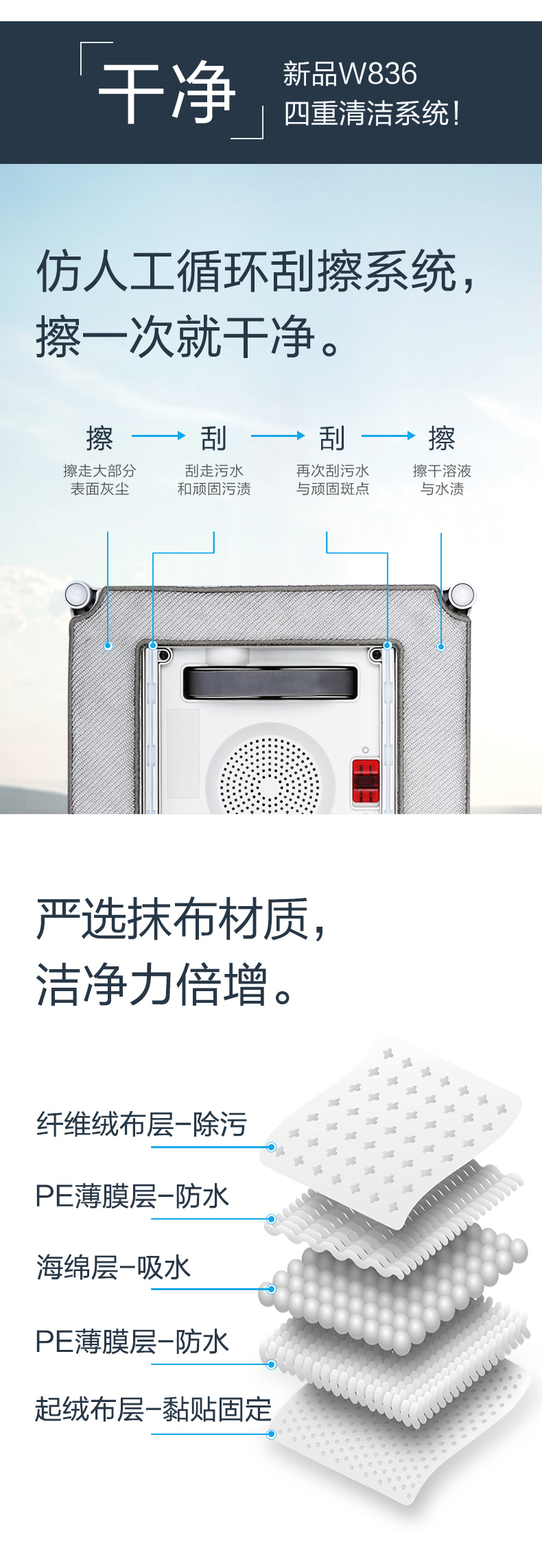 Cobos mặt đất quét kho báu robot nhà thông minh lau cửa kính robot DD35 & kho báu cửa sổ W836 - Robot hút bụi mua robot hút bụi loại nào tốt