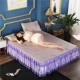 Mùa hè lụa băng mat mat 1,8 m ba mảnh giường váy ren bedspread mùa hè châu Âu điều hòa không khí mat gấp đôi - Thảm mùa hè nệm hơi nước cho người bệnh