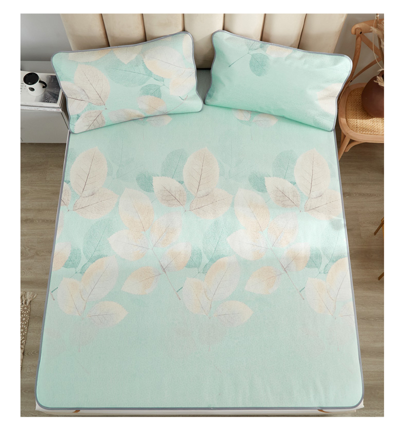 Summer mat ngủ ký túc xá độc thân 90 ghế lụa băng đơn đôi giường 1.8m điều hòa không khí nhà mat 1,5 m 1.2 - Thảm mùa hè chiếu mành