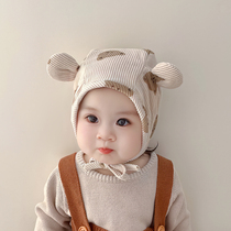 Baby Hat Spring Autumn New Pure Cotton Baby Cover Hat Cute Super Cute Baby No Bones Male And Female Child Care Ear Cap
