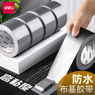 Băng keo một mặt màu bạc Deli dày không thấm nước và chống ẩm chống rò rỉ keo mạnh mẽ keo dán gạch men siêu bền tạo tác vật phẩm thảm sàn băng dính đặc biệt băng dính dán tường độ nhớt cao băng keo dán tôn chống dột