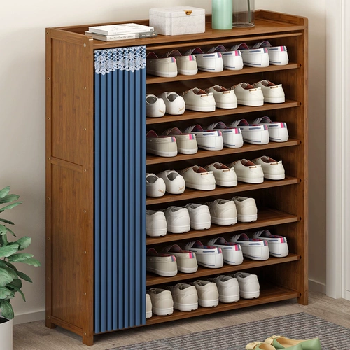 Обувные полки простая дверь домохозяйственная экономика обувная шкаф пылепроницаемый артефакт для хранения домохозяйства Большой комната мощность выглядит хорошо