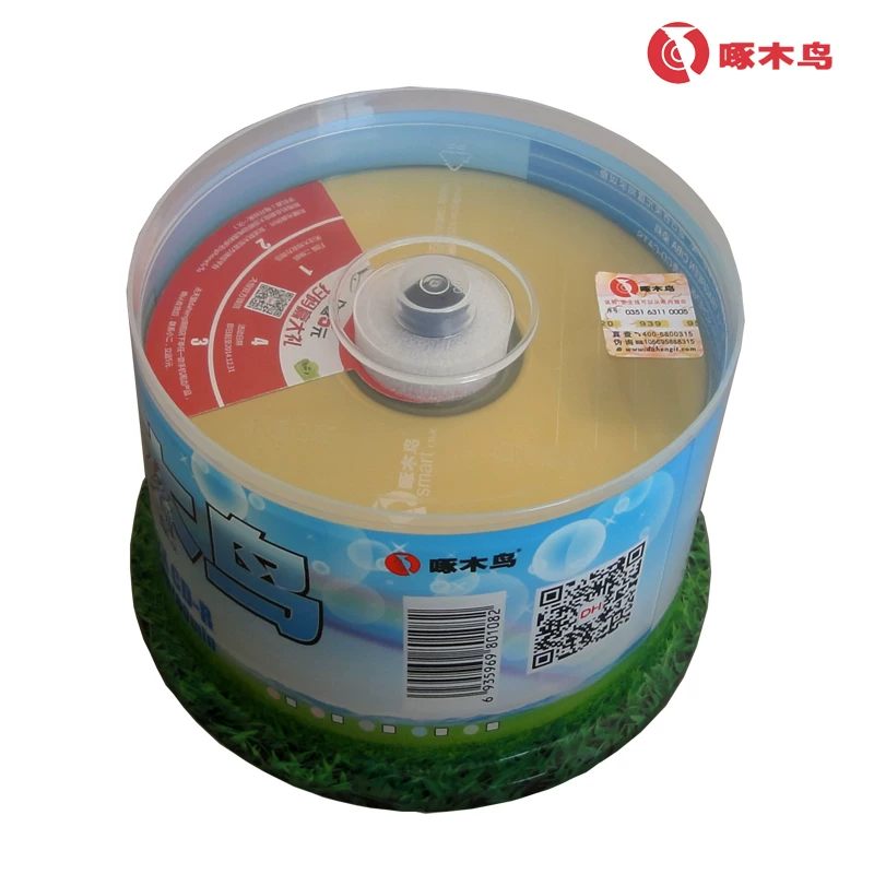 Пустой CD-диск, красочная серия CD-R, геометрический диск настроения 52x 700MBVCD автомобильная музыкальная пластинка, 50 штук барабанов
