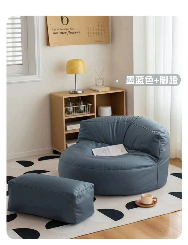 Ghế sofa túi đậu lười thông thường có thể nằm và ngủ trên chiếu tatami ban công căn hộ nhỏ ghế sofa nhỏ ghế phòng ngủ tại nhà