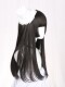 Lolita wig transvestite girl hair style double ponytail lolita maid princess cut wig female long straight hair full headgear