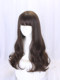 Lolita wig female long curly hair Lolita full head set hair set girl double ponytail braided style daily fake hair