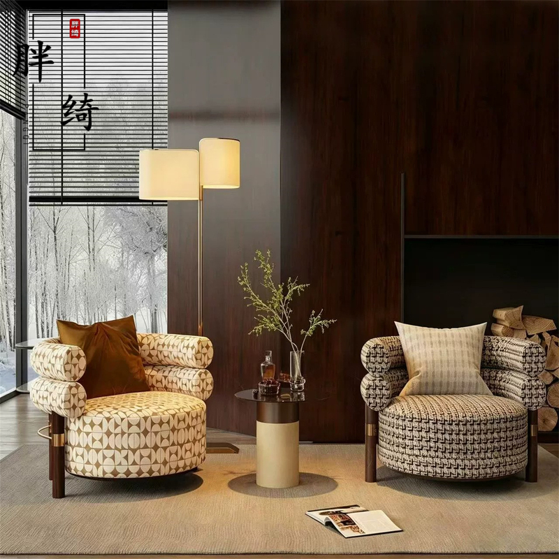 Light Luxury Negotiation Table and Chair Set, Hotel Clubhouse Reception Area Single Sofa Chair, Simple Leisure Balcony One Table and Two Chairs Light Luxury Negotiation Table and Chair Set, Hotel Clubhouse Reception Area Single Sofa Chair, Simple Leisure Balcony One Table and Two Chairs