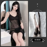 Черные колготки