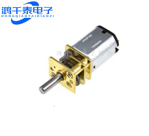 GA12-N20减速马达 智能小车3V6V9V12V微型直流齿轮减速 低速电机