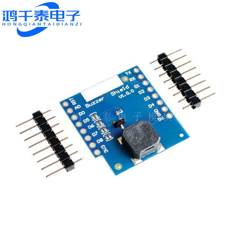 Buzzer Shield V1.0.0 for WEMOS D1 mini 蜂鸣器