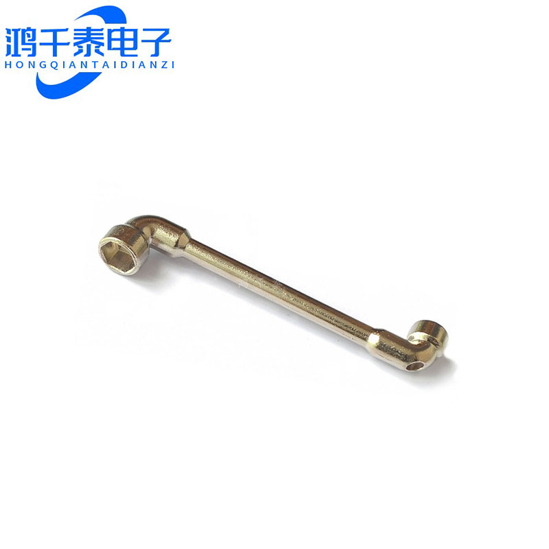 迷你 M3＋M4双头套筒扳手 螺母螺丝刀 双头弯头穿孔 Z字套筒