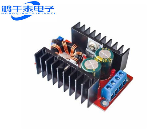 DC-DC 车载 笔记本移动电源 10-32V转12-35V可调 升压模块150w