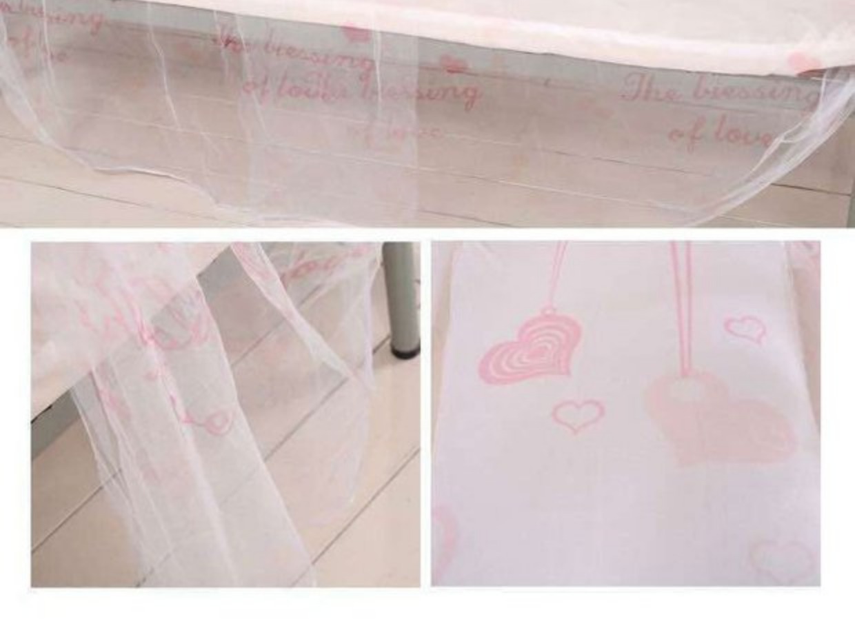 Sinh viên dễ thương phim hoạt hình ký túc xá ký túc xá lưới chống bụi trên sàn cửa hàng Sinh viên lưới chống muỗi giường đơn 1m màn tròn phòng ngủ