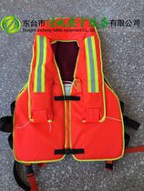  Supply fire special life jacket foam and inflatable one-piece large buoyancy fire life jacket