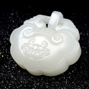 Pendant peace long life necklace pendant jade