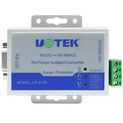 Utai (UTEK)RS232 to RS485 422 converter photoelectric isolation passive 485 adapter UT-217E