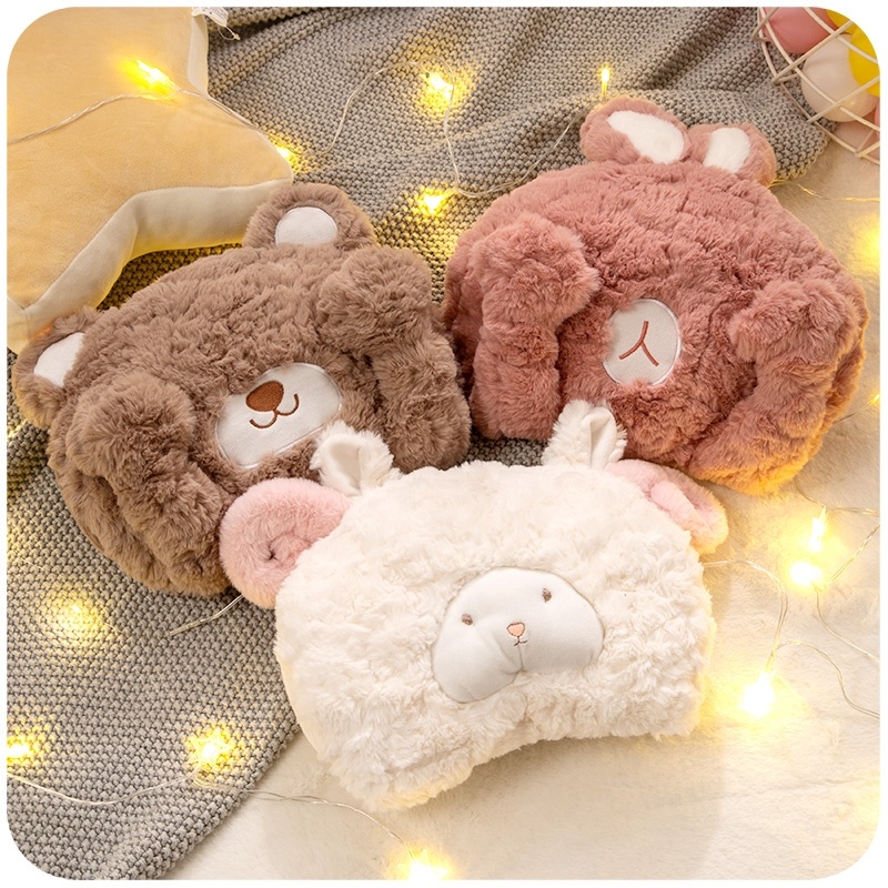 Lamb hot water bag charging plush warm bag electric hand warmer baby warm baby explosion-proof cartoon 2020 warm water bag