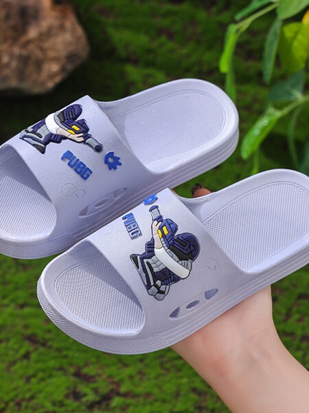 2026 New Arrivals All-In-One Kidsren's Slippers for Boys, Summer Indoor Home Use, Non-Slip Soft-Soled Slippers for Older Boys — 2