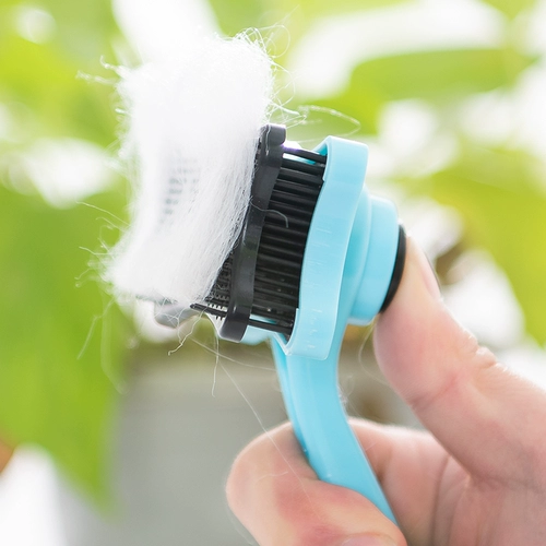 Собака расчесала кошачья кисть для домашних животных щетка