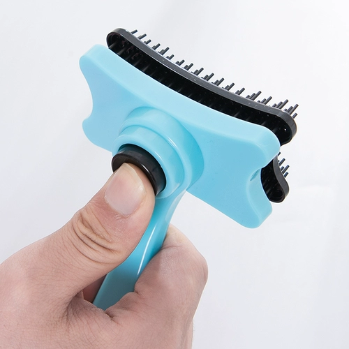 Собака расчесала кошачья кисть для домашних животных щетка